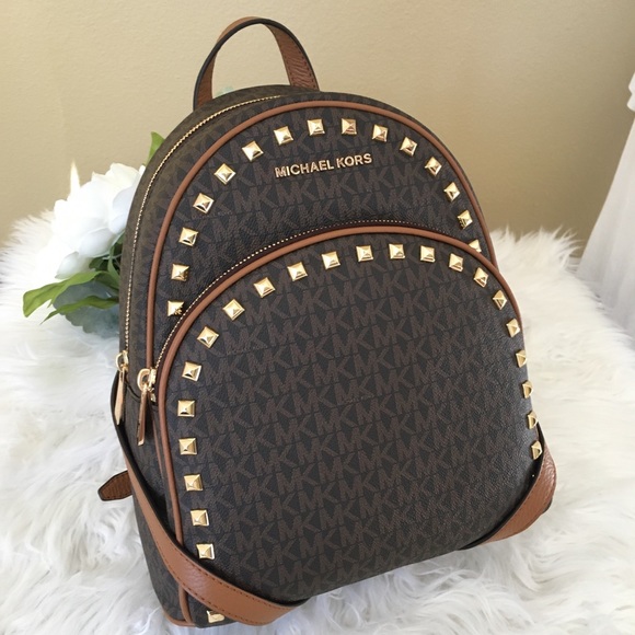 Michael Kors Bags Michael Kors Medium Abbey Studded Backpack Poshmark